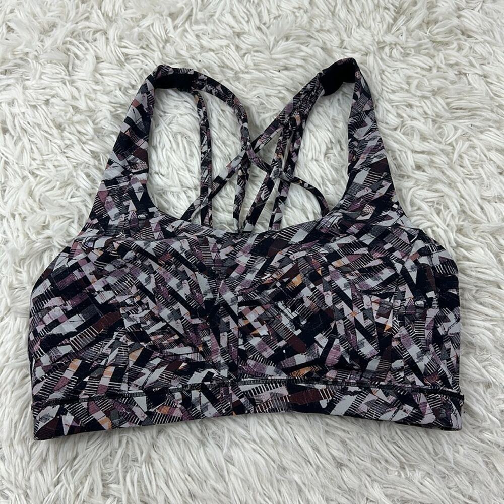 Lululemon Free To Be Serene Bra *Light Support, C/D Cup Kaleidoscopic Pink Multi